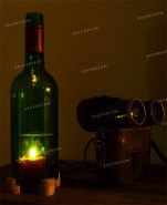 Candle with wine bottle - DIY creation with Decodeclic